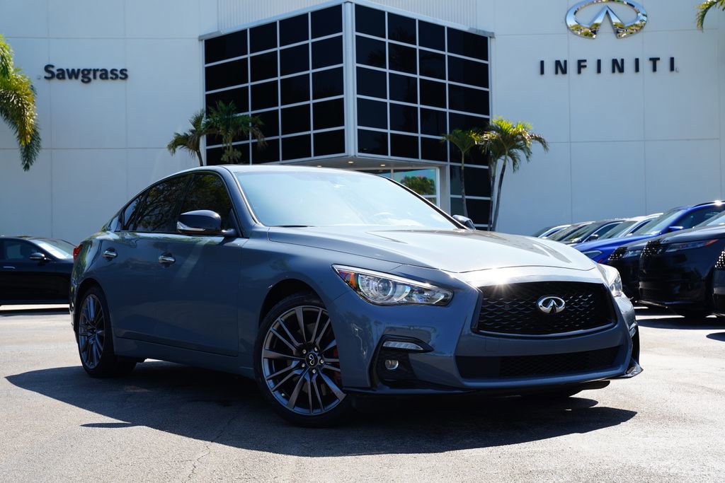 Used 2024 INFINITI Q50 Red Sport 400 AWD/4WD image 1