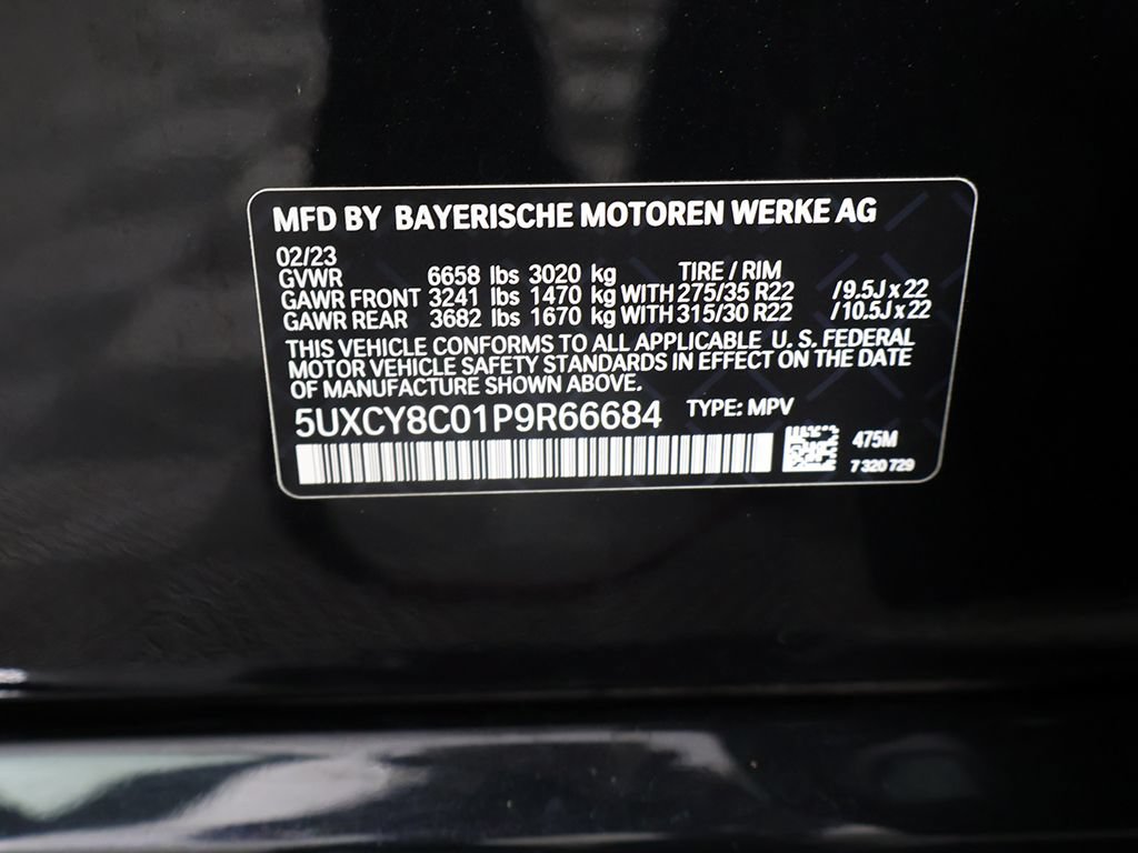 Used 2023 BMW X6 M50i w/ Executive Package AWD/4WD image 62