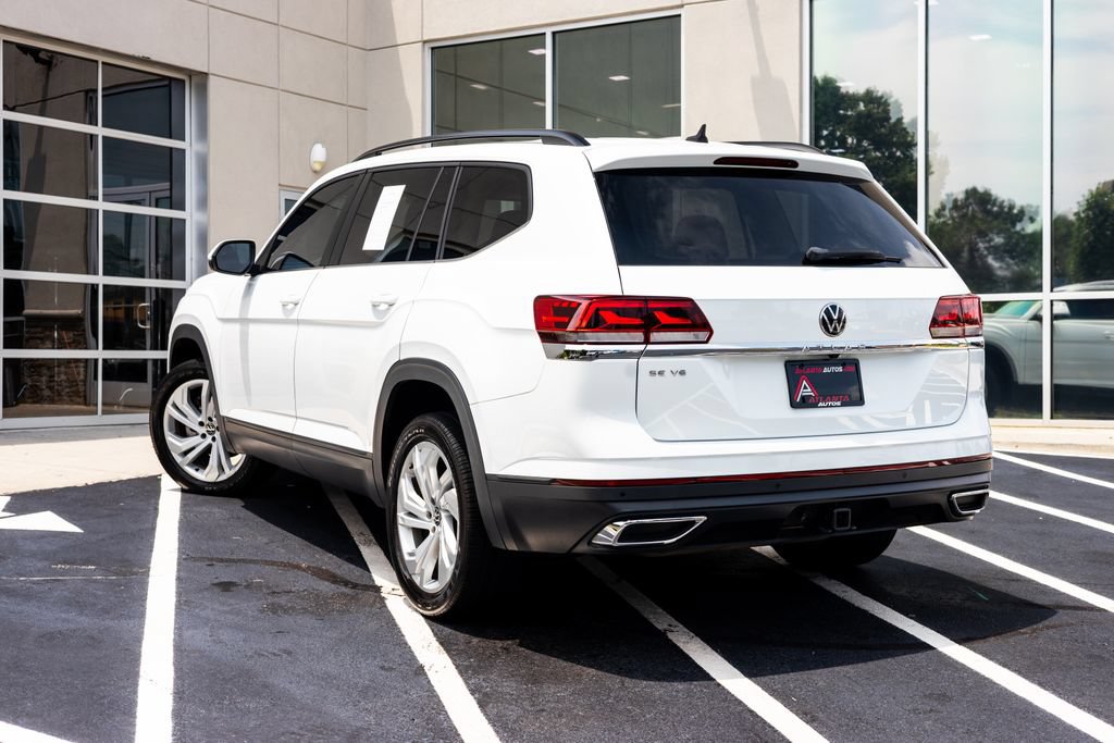 Used 2021 Volkswagen Atlas SE w/ Panoramic Sunroof Package FWD image 16