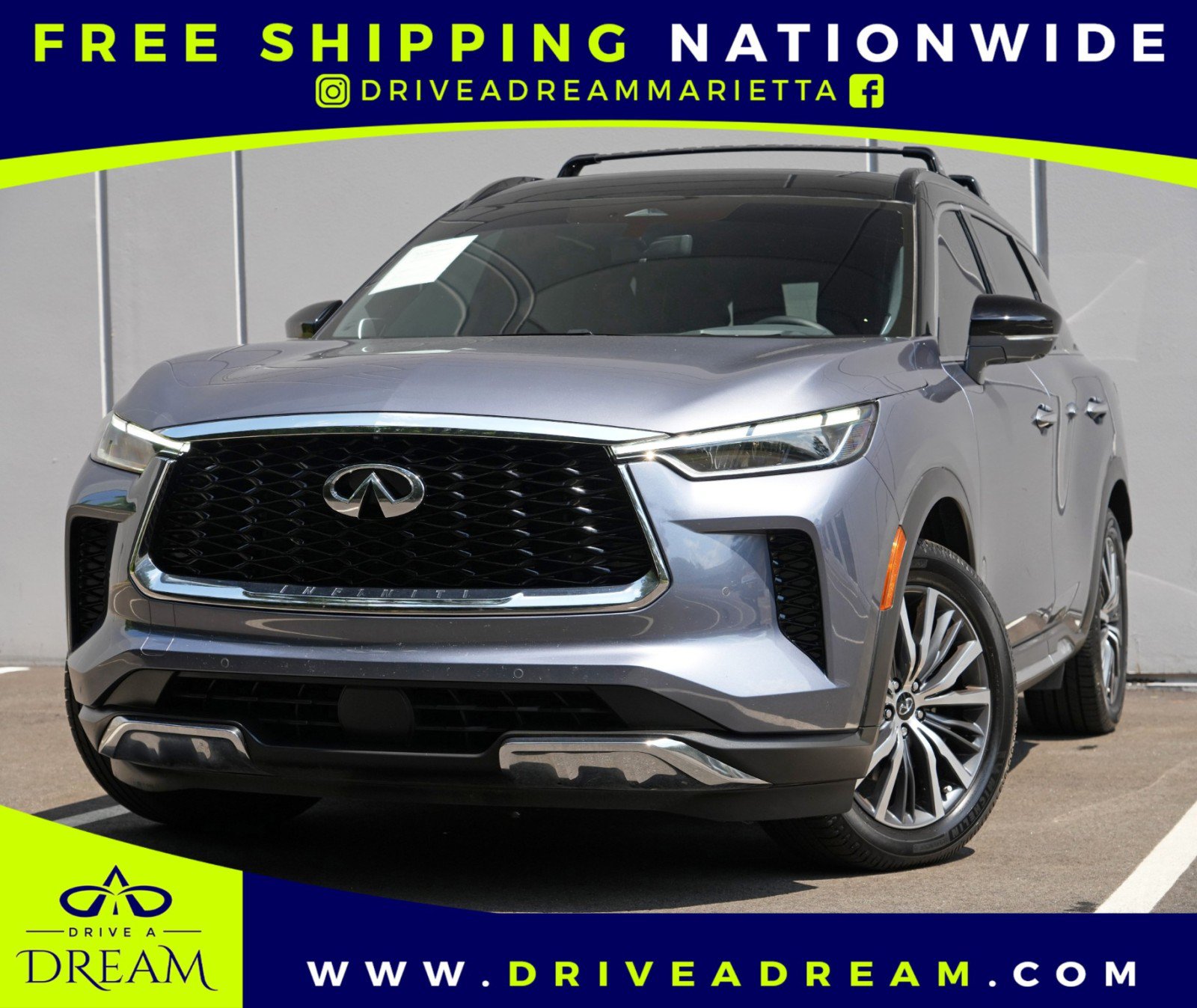 Used 2022 INFINITI QX60 Autograph w/ Cargo Package FWD image 1