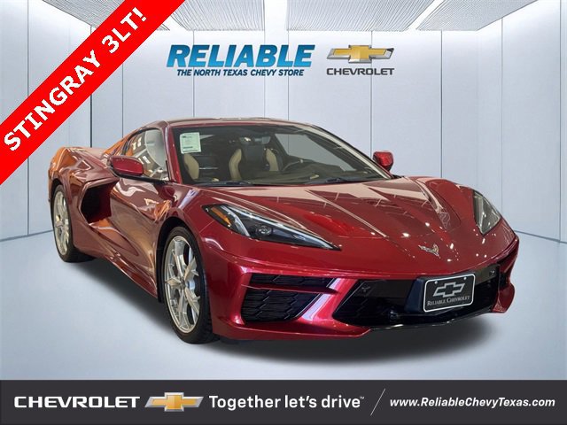 Certified 2023 Chevrolet Corvette Stingray Premium Cpe w/ Chrome Exterior Badge Package