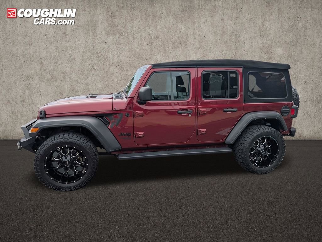 Used 2021 Jeep Wrangler Unlimited Sport AWD/4WD image 4