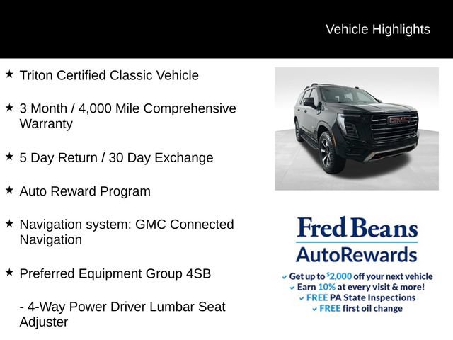 Used 2025 GMC Yukon AT4 w/ AT4 Premium Package AWD/4WD image 5