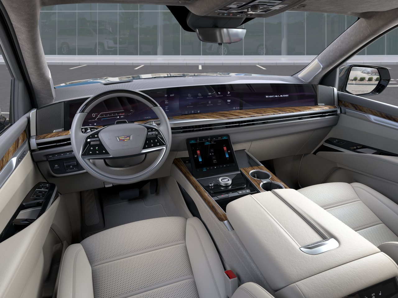 New 2026 Cadillac Escalade Platinum Sport w/ LPO, ONYX Package AWD/4WD image 15