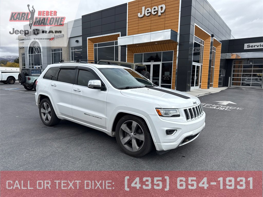 Used 2014 Jeep Grand Cherokee Overland w/ Advanced Technology Group