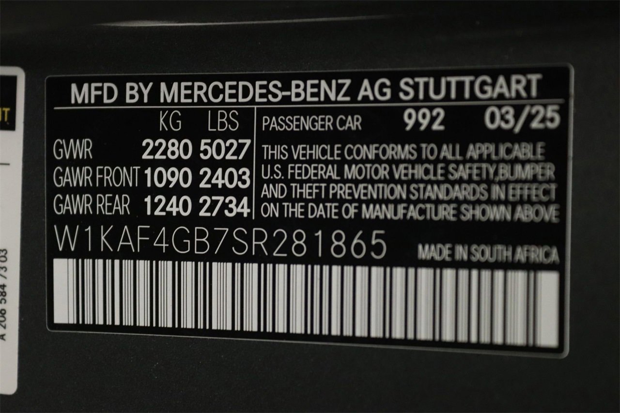 New 2025 Mercedes-Benz C 300 Sedan image 24