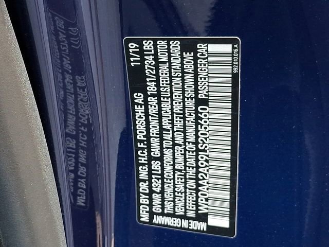 Certified 2020 Porsche 911 Carrera RWD image 30