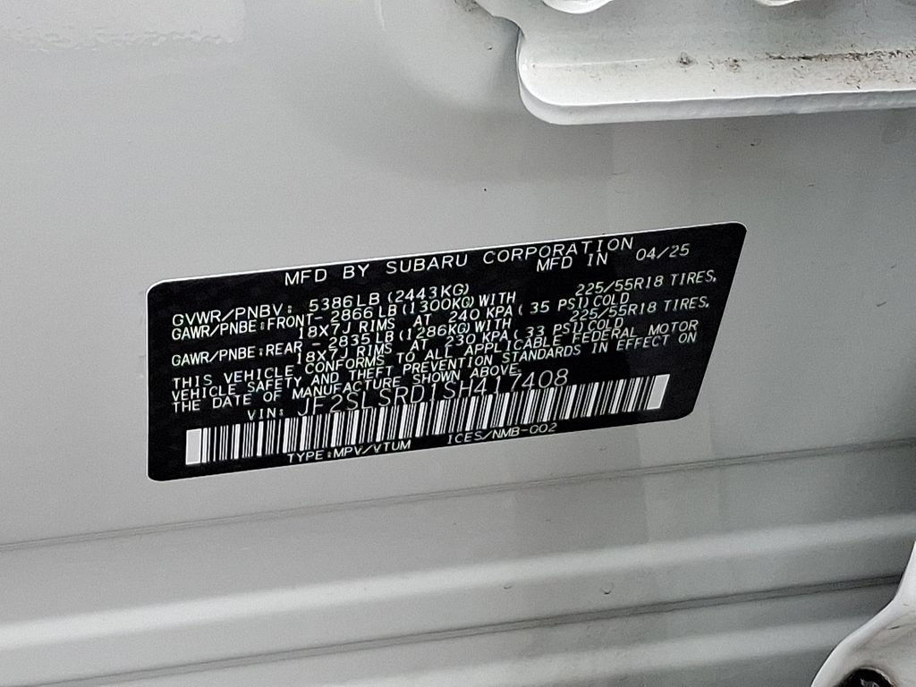Certified 2025 Subaru Forester Limited AWD/4WD image 28