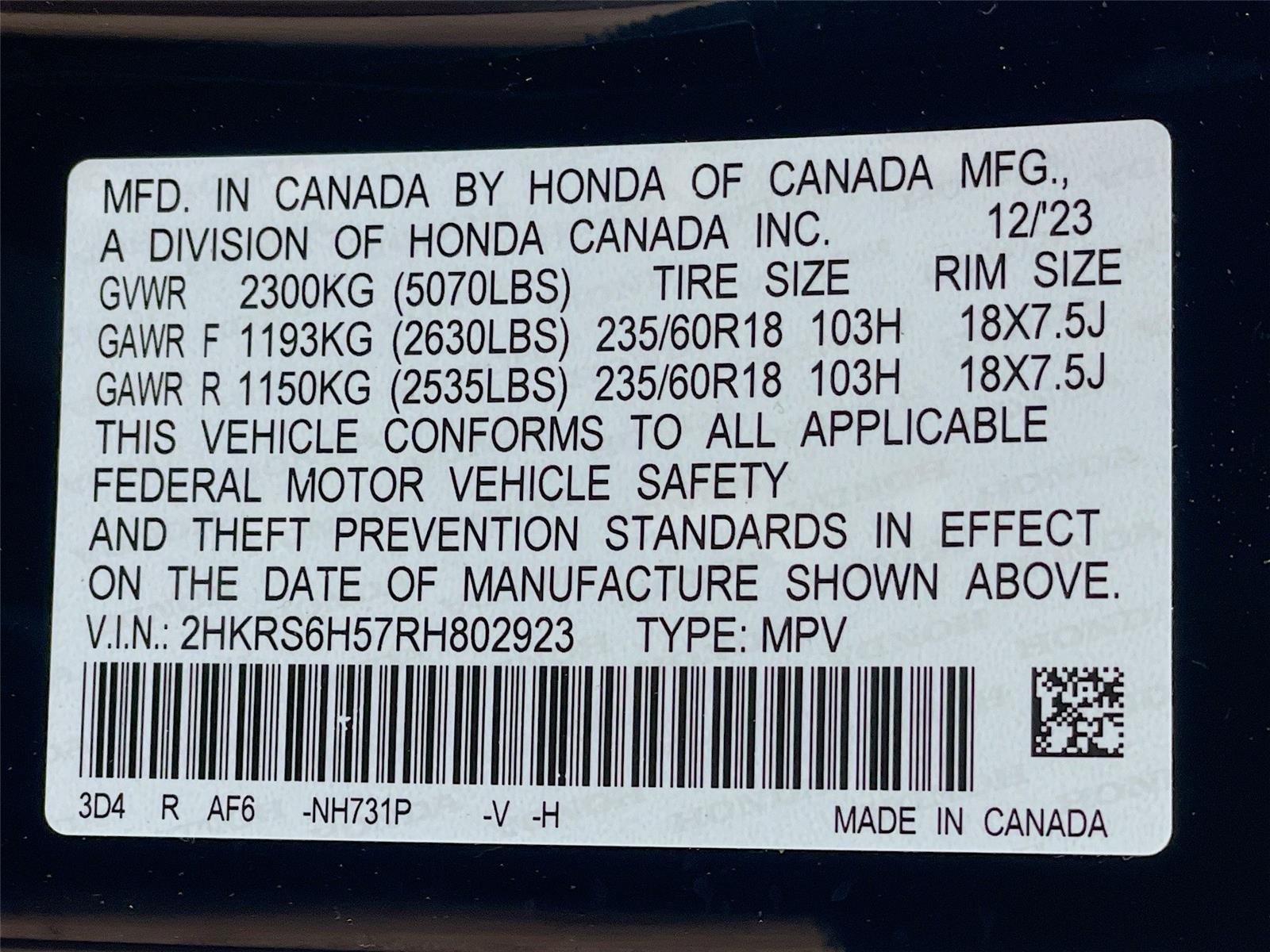 Used 2024 Honda CR-V Sport image 35