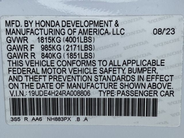 Certified 2024 Acura Integra FWD image 35