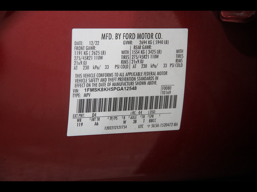 Used 2023 Ford Explorer ST-Line w/ Class IV Trailer Tow Package AWD/4WD image 25
