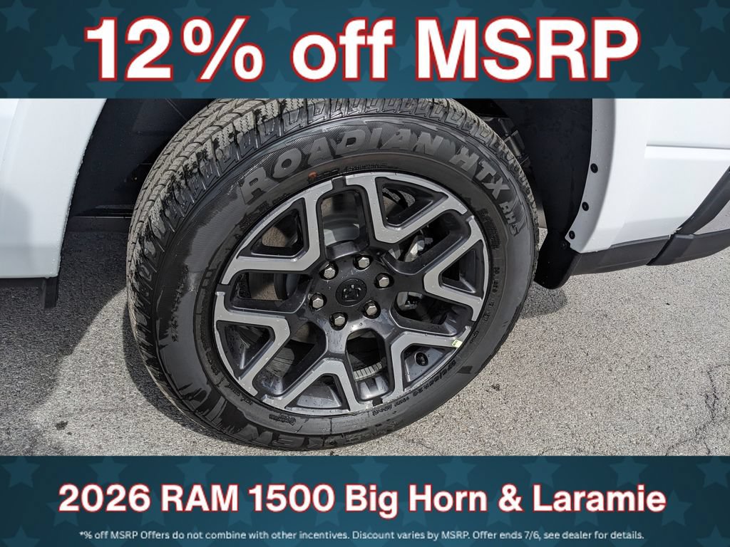 New 2026 RAM 1500 Laramie AWD/4WD image 13