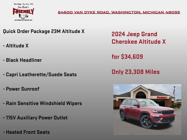 Used 2024 Jeep Grand Cherokee Altitude image 5