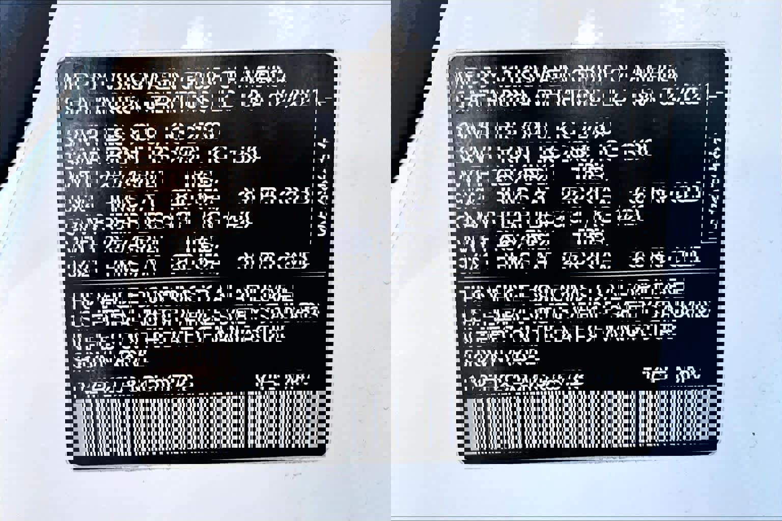 Used 2021 Volkswagen Atlas SEL Premium w/ MDO Package (Bench Seat) image 34