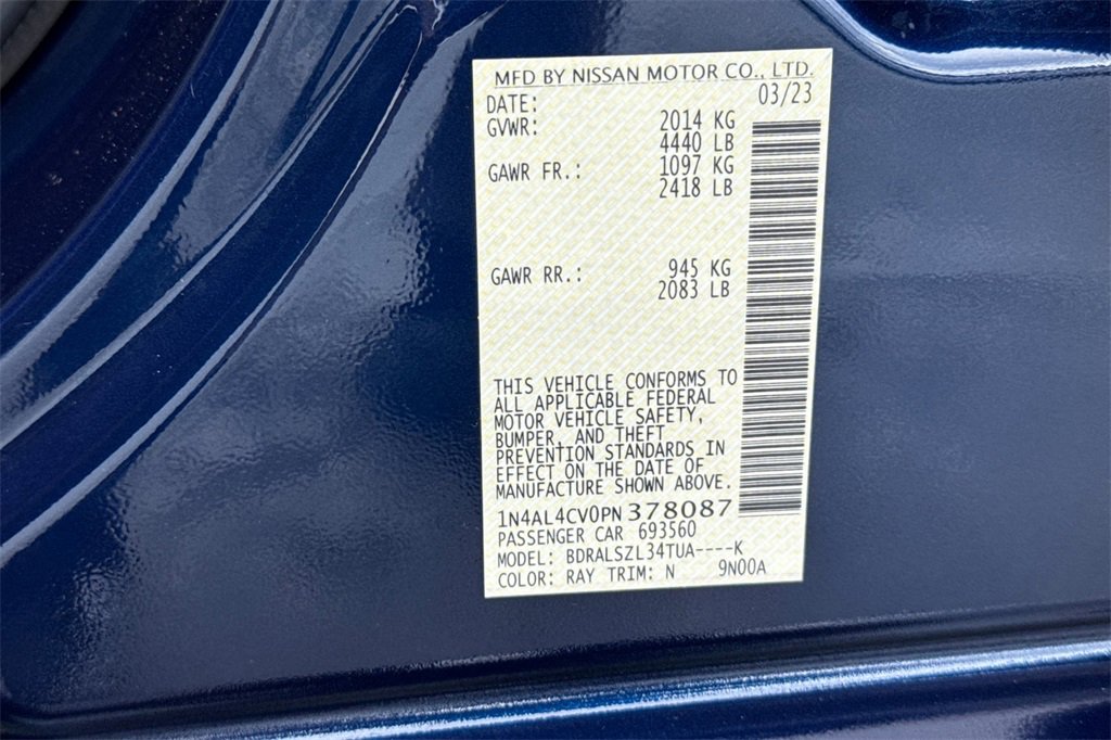 Certified 2023 Nissan Altima 2.0 SR image 29