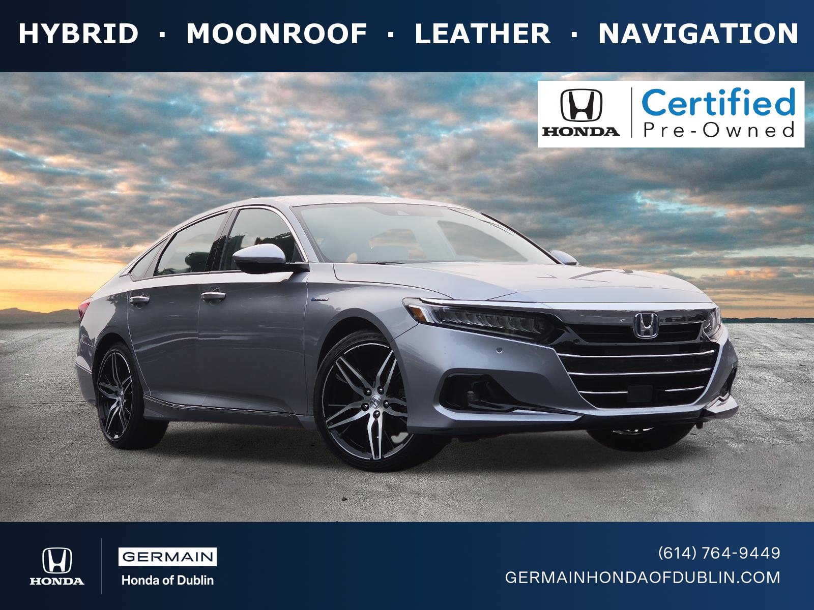 Certified 2022 Honda Accord Touring