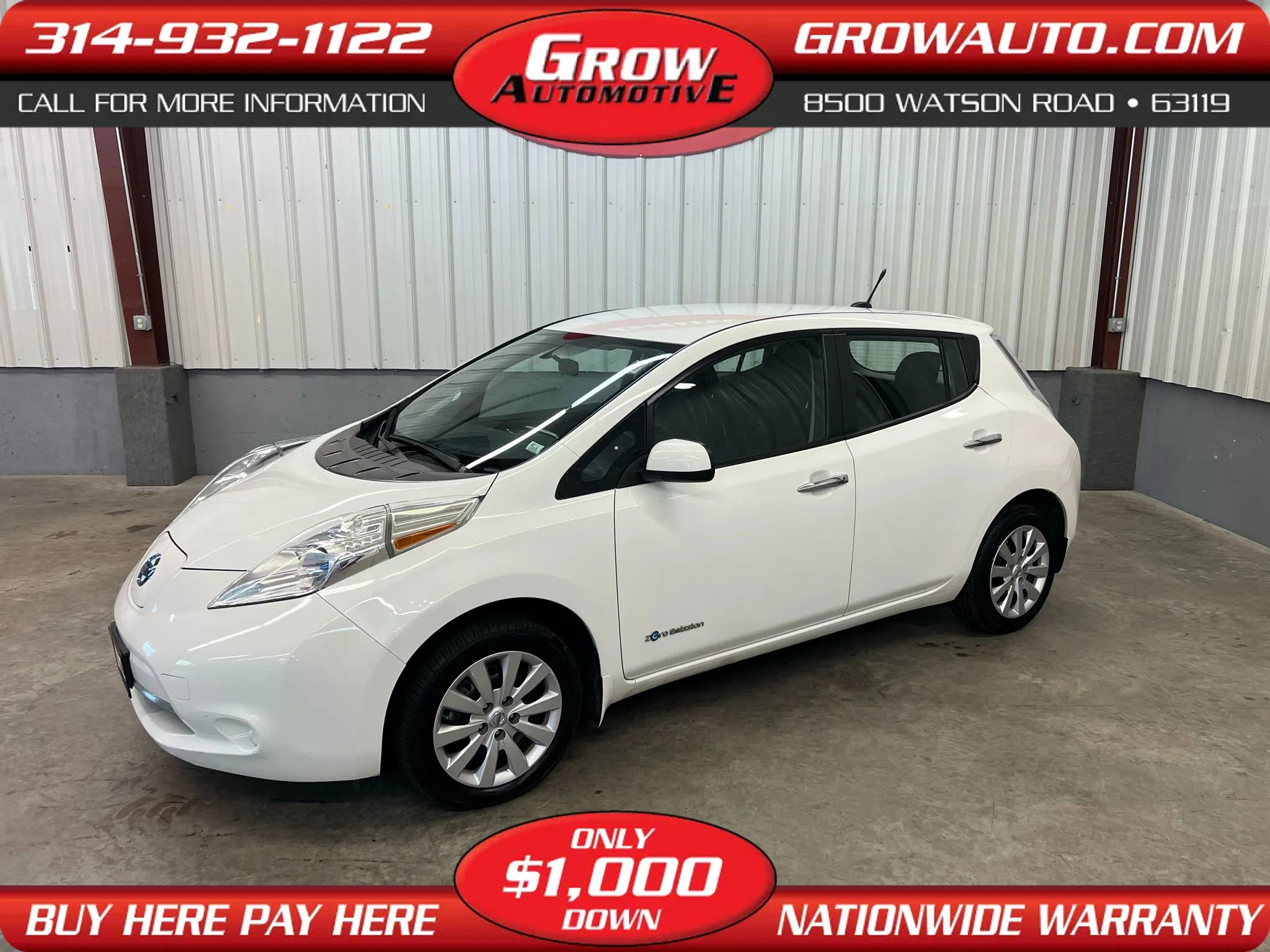 Used 2013 Nissan Leaf S w/ Charger Pkg