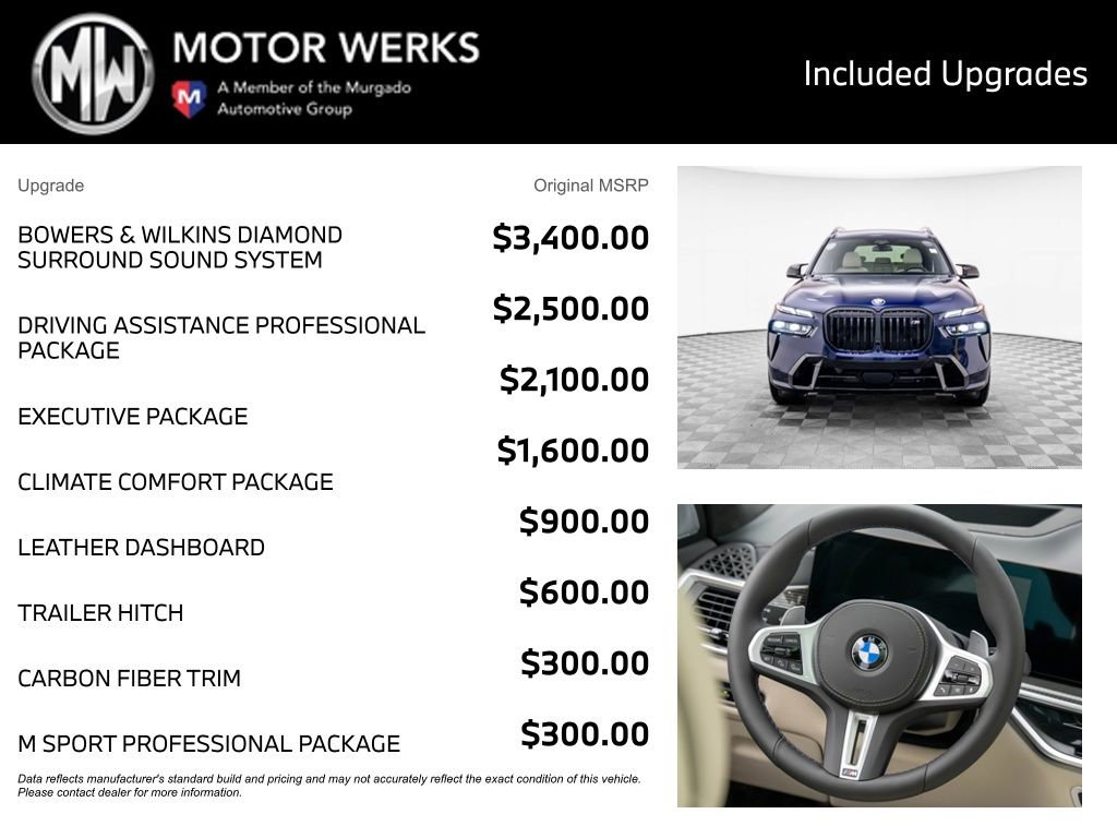 New 2026 BMW X7 M60i image 4