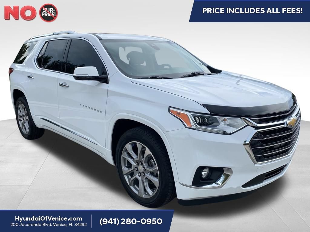 Used 2019 Chevrolet Traverse Premier w/ Driver Confidence II Package FWD image 1