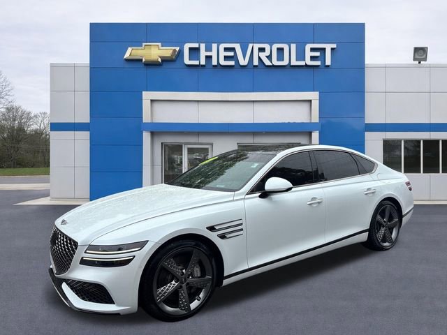 Used 2022 Genesis G80 3.5T Sport w/ Sport Prestige Package AWD/4WD image 3