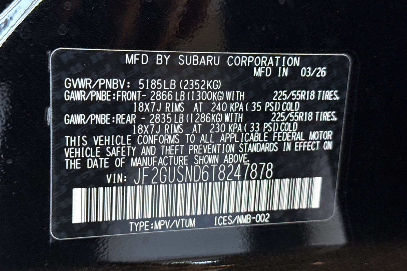 New 2026 Subaru Crosstrek 2.5i Limited w/ Crosstrek Mirror Package AWD/4WD image 28