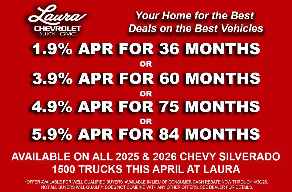 New 2026 Chevrolet Silverado 1500 LTZ w/ LTZ Premium Package image 3