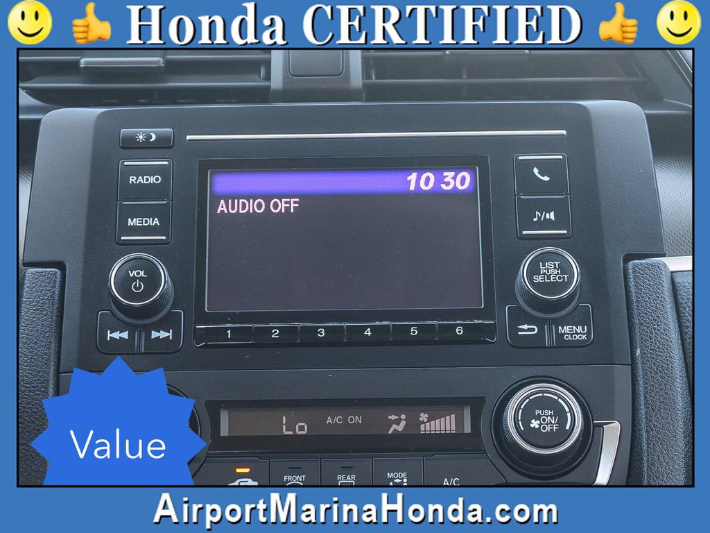 Certified 2019 Honda Civic LX image 14