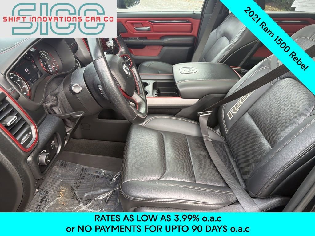 Used 2021 RAM 1500 Rebel w/ Leather & Sound Group AWD/4WD image 21