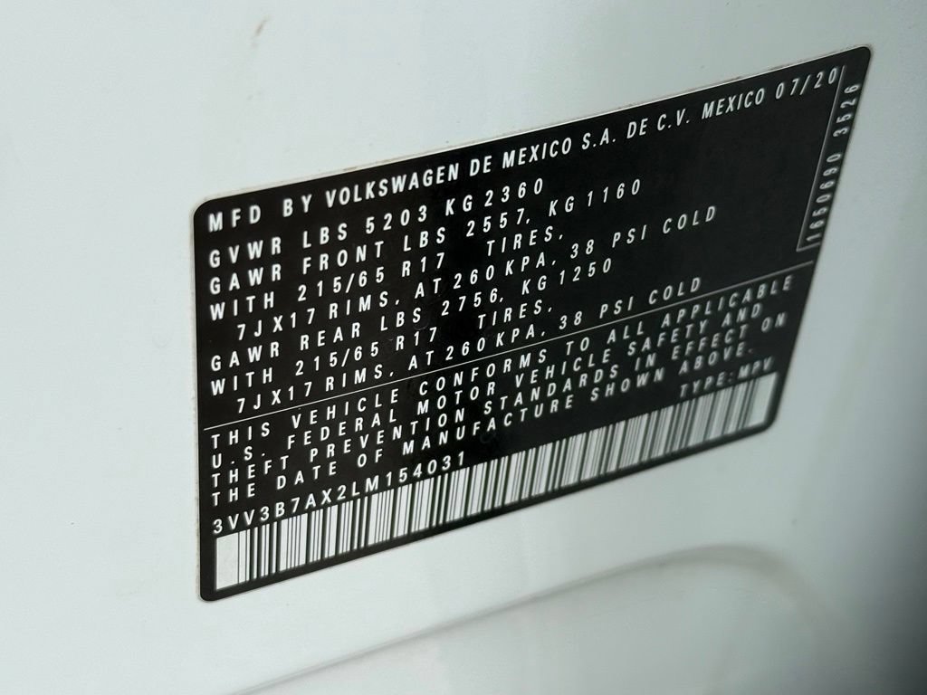 Used 2020 Volkswagen Tiguan SE FWD image 36