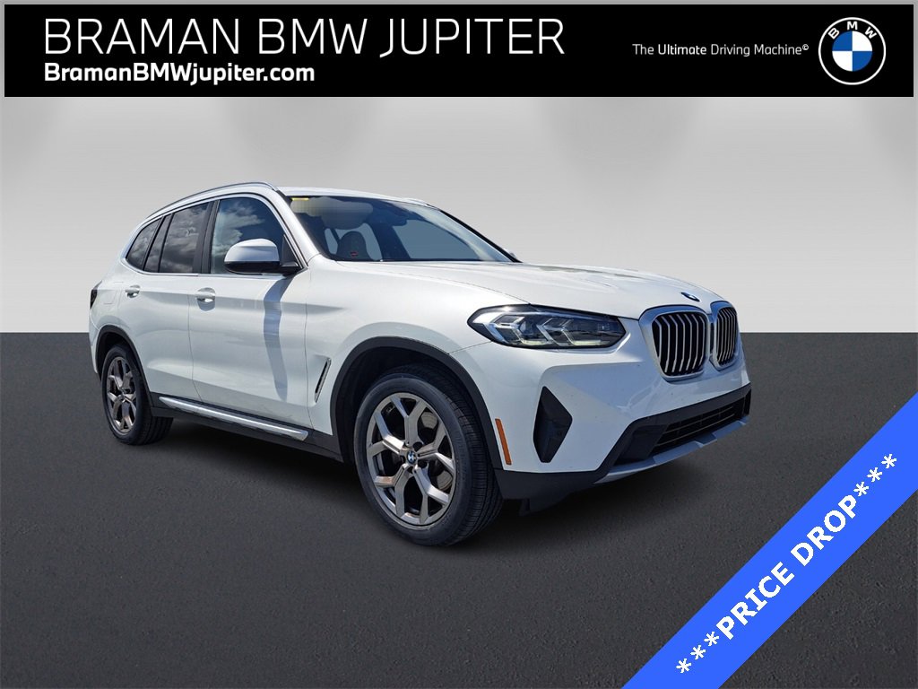 Certified 2022 BMW X3 sDrive30i w/ Convenience Package w/ZPA