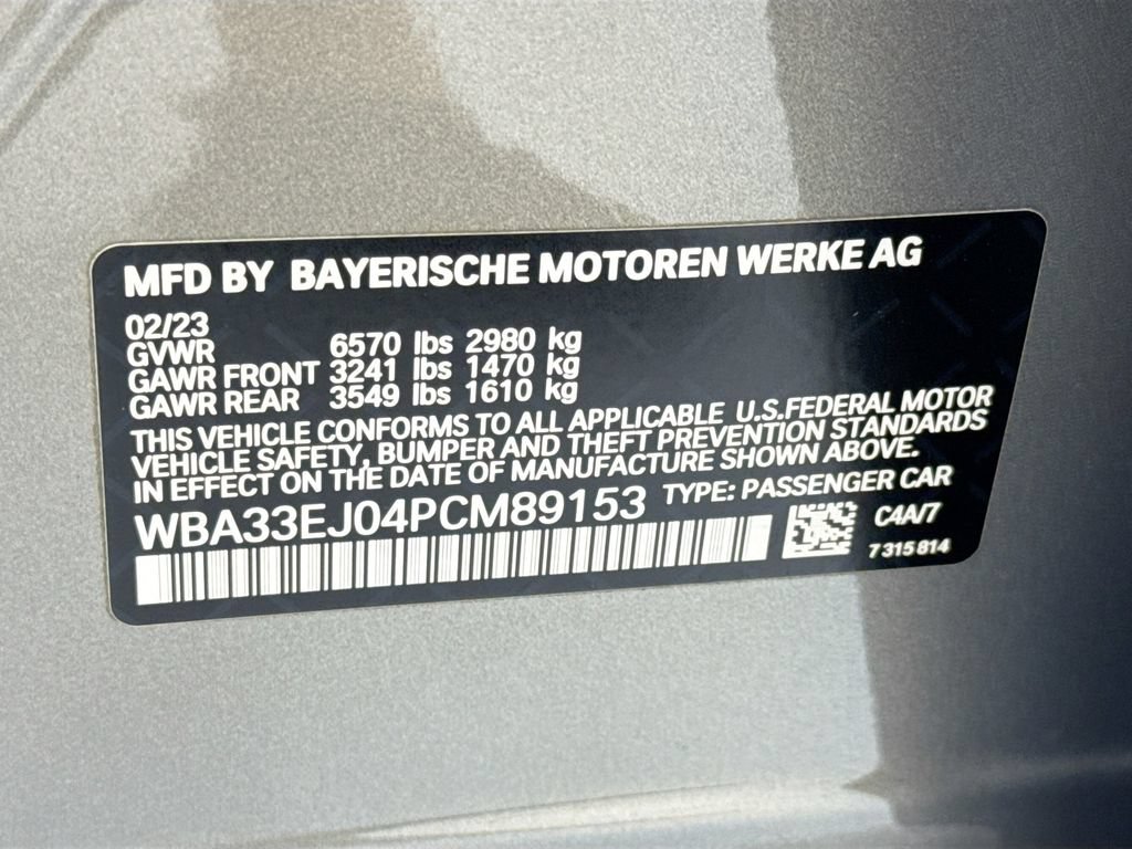 Used 2023 BMW 760i xDrive AWD/4WD image 34