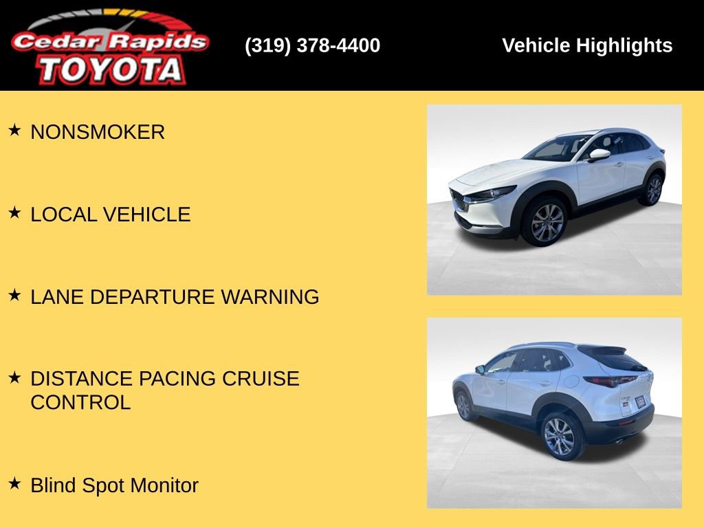 Used 2022 MAZDA CX-30 AWD 2.5 S w/ Preferred Package image 15