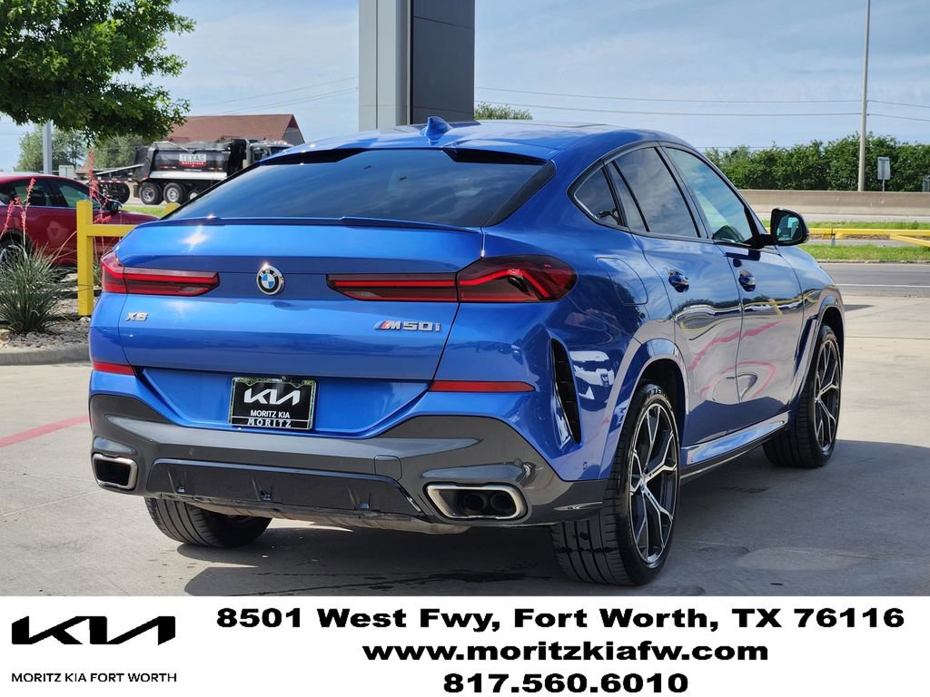 Used 2020 BMW X6 M50i AWD/4WD image 4