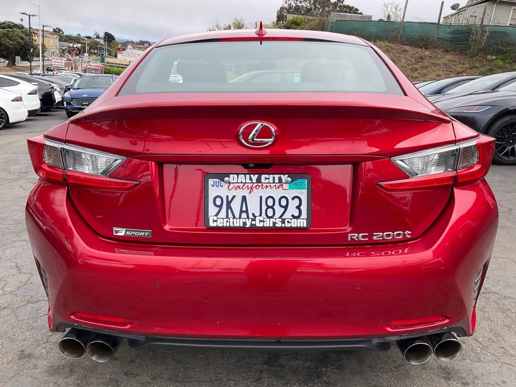 Used 2016 Lexus RC 200t RWD image 4