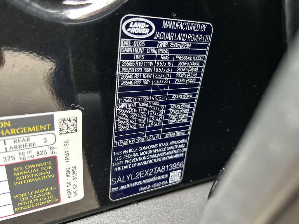 New 2026 Land Rover Range Rover Velar Dynamic SE image 30