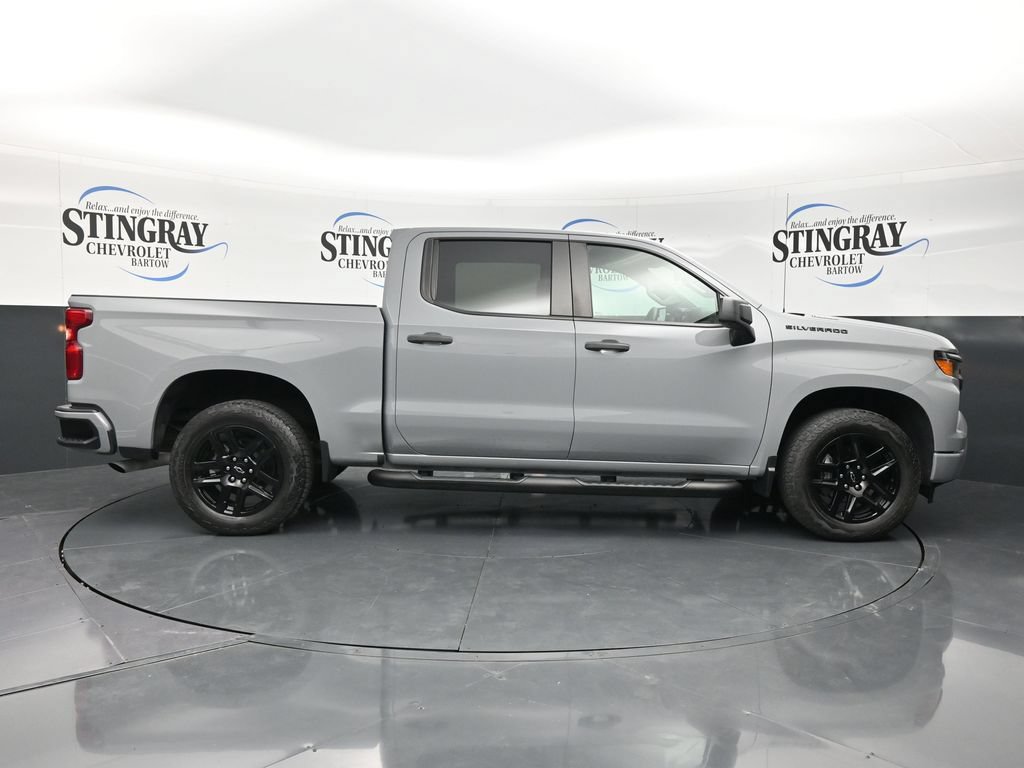 Certified 2024 Chevrolet Silverado 1500 Custom w/ Turbomax Blackout Package RWD image 10