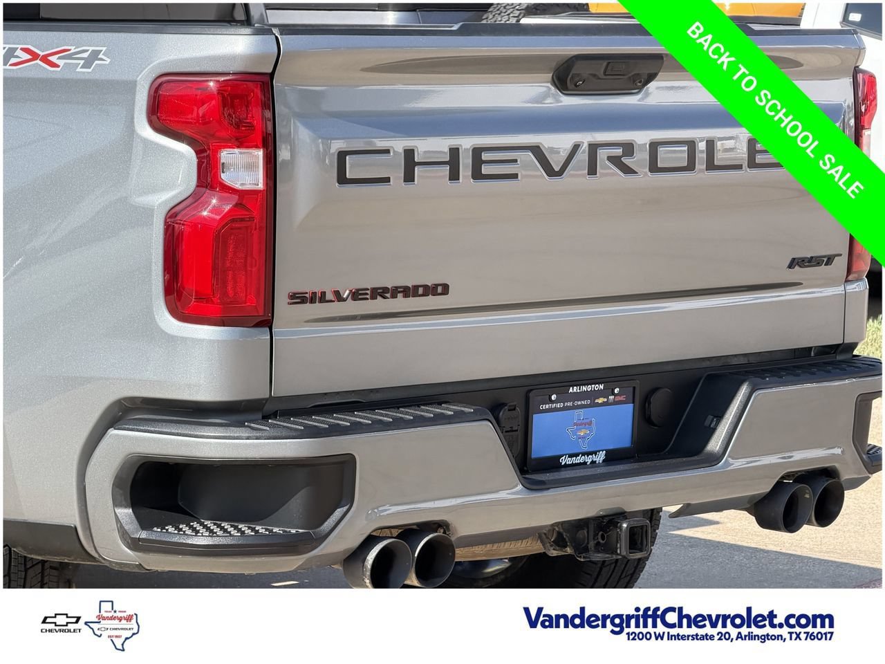 Certified 2023 Chevrolet Silverado 1500 RST w/ Redline Edition AWD/4WD image 6