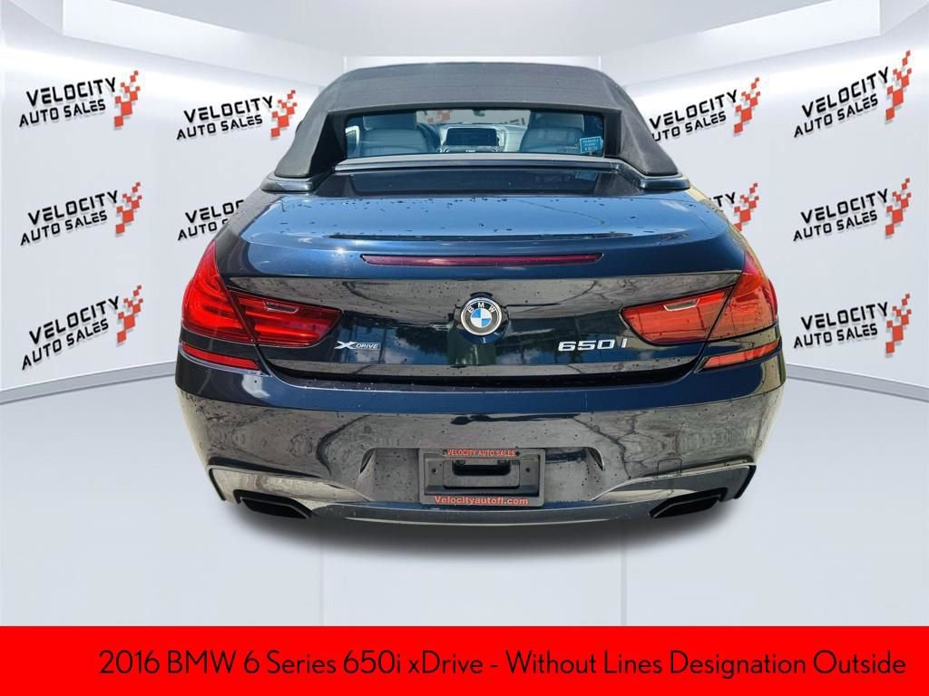 Used 2016 BMW 650i xDrive Convertible AWD/4WD image 15