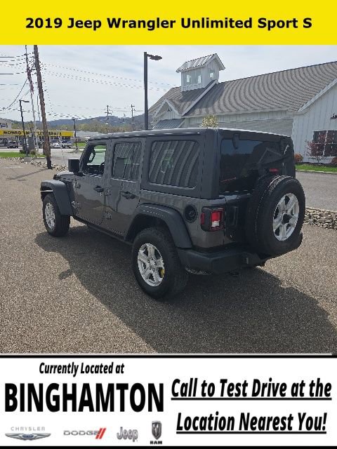 Used 2019 Jeep Wrangler Unlimited Sport S AWD/4WD image 6