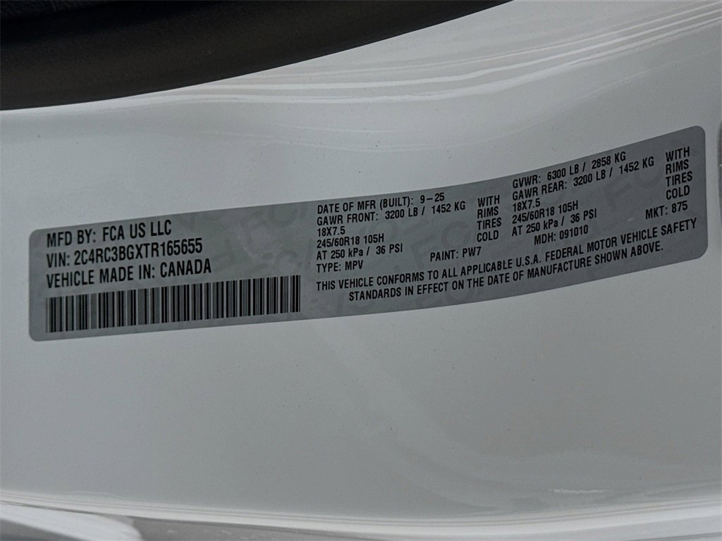New 2026 Chrysler Pacifica Select image 33