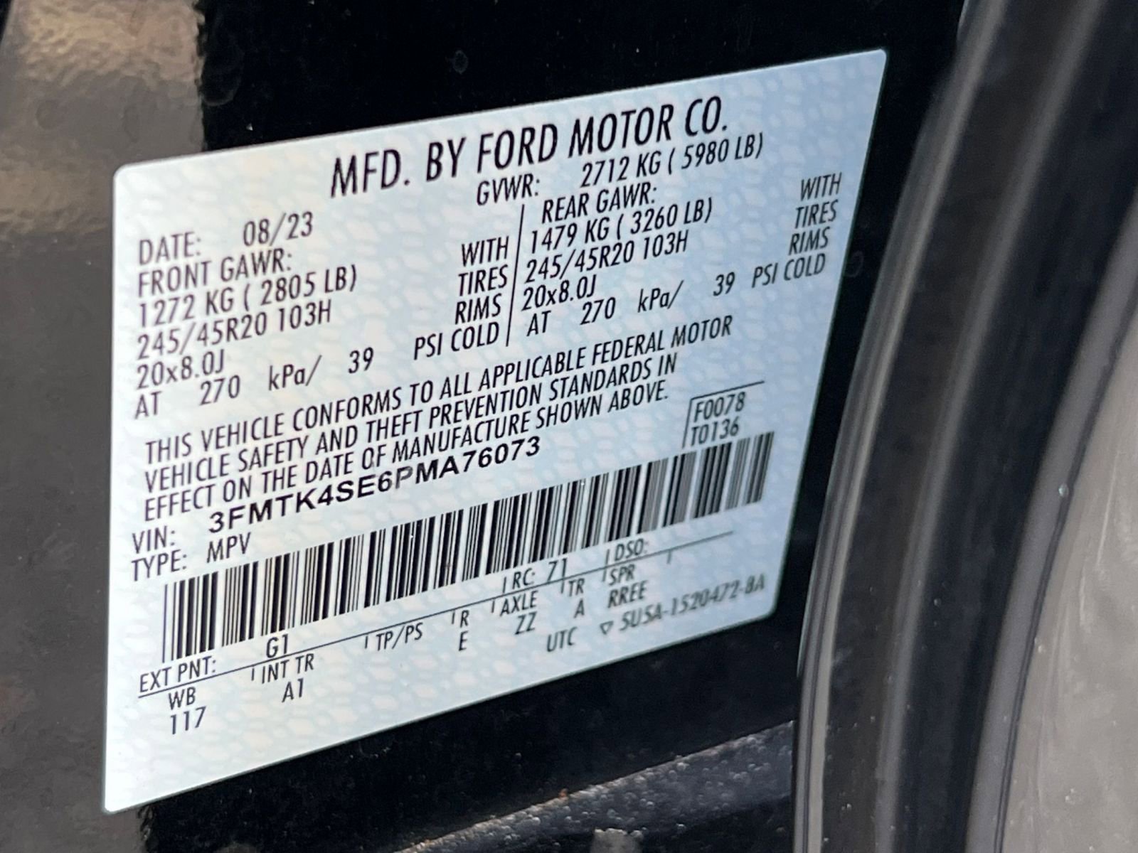 Used 2023 Ford Mustang Mach-E GT AWD/4WD image 25