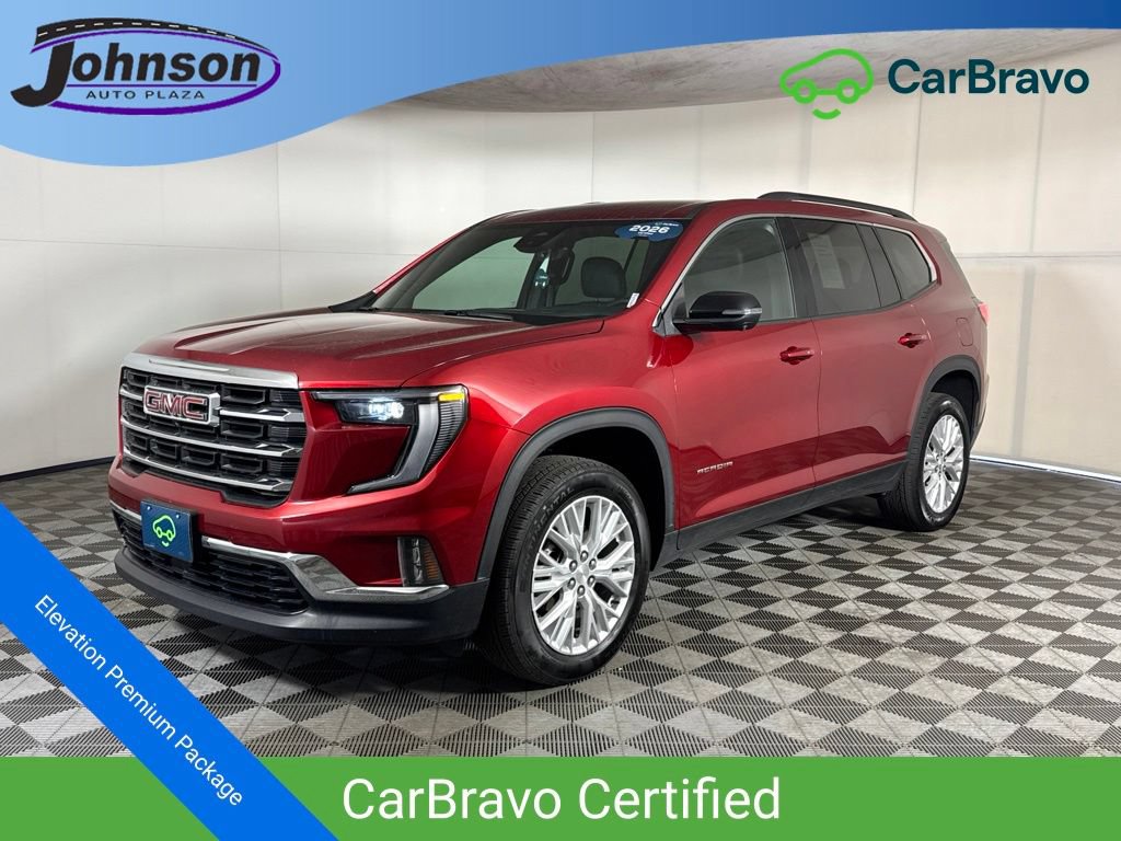 Certified 2026 GMC Acadia Elevation w/ Elevation Premium Package