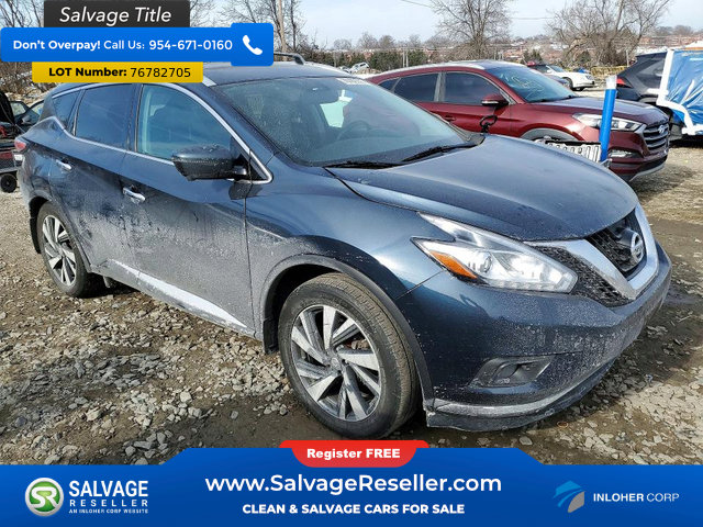 Used 2017 Nissan Murano Platinum w/ Platinum Technology Package image 4