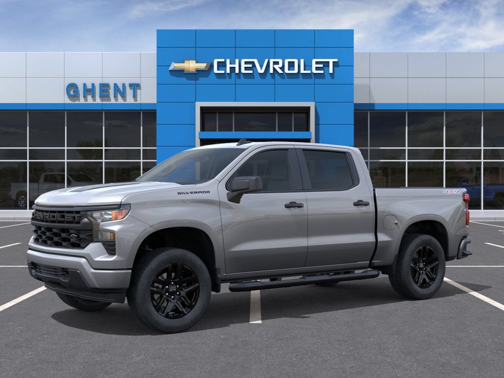 New 2026 Chevrolet Silverado 1500 Custom w/ Rally Edition AWD/4WD video 2