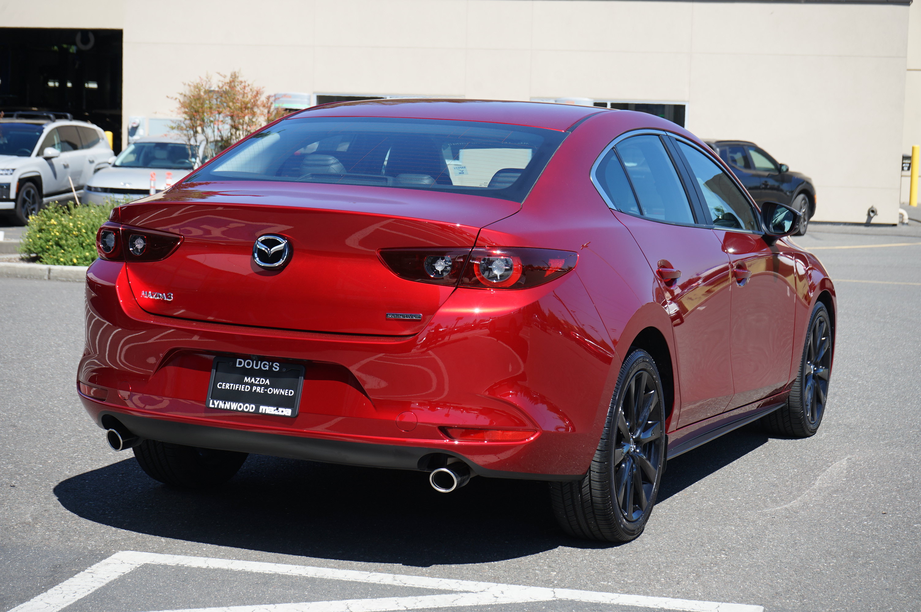 Certified 2025 MAZDA MAZDA3 s FWD image 4