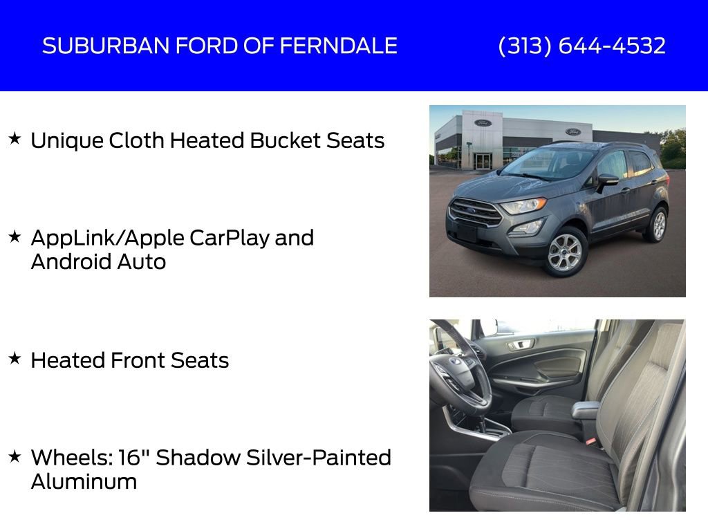 Used 2018 Ford EcoSport SE image 13