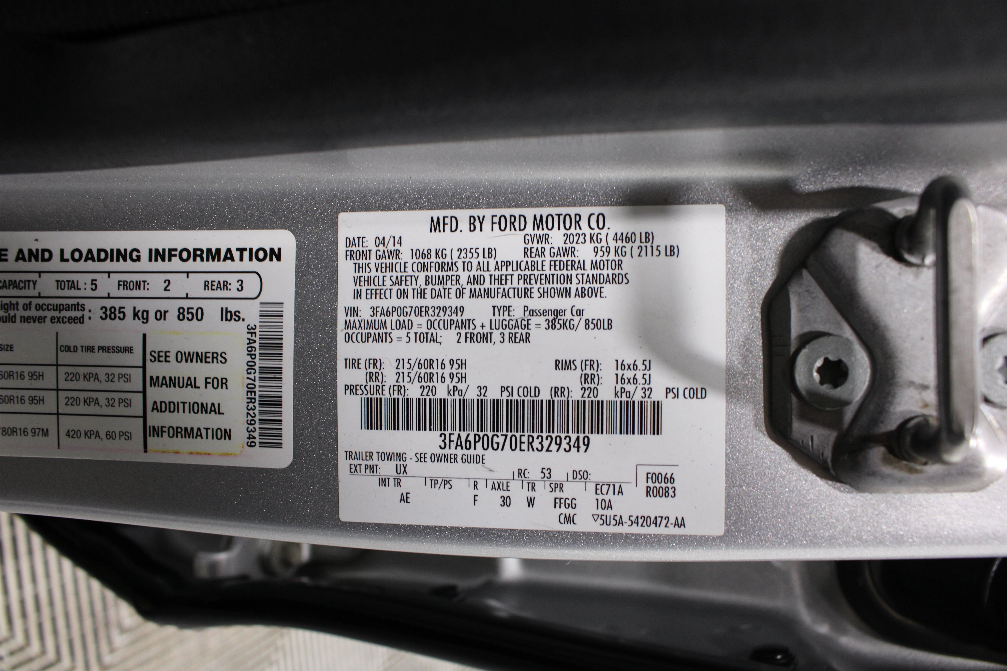 Used 2014 Ford Fusion S FWD image 31
