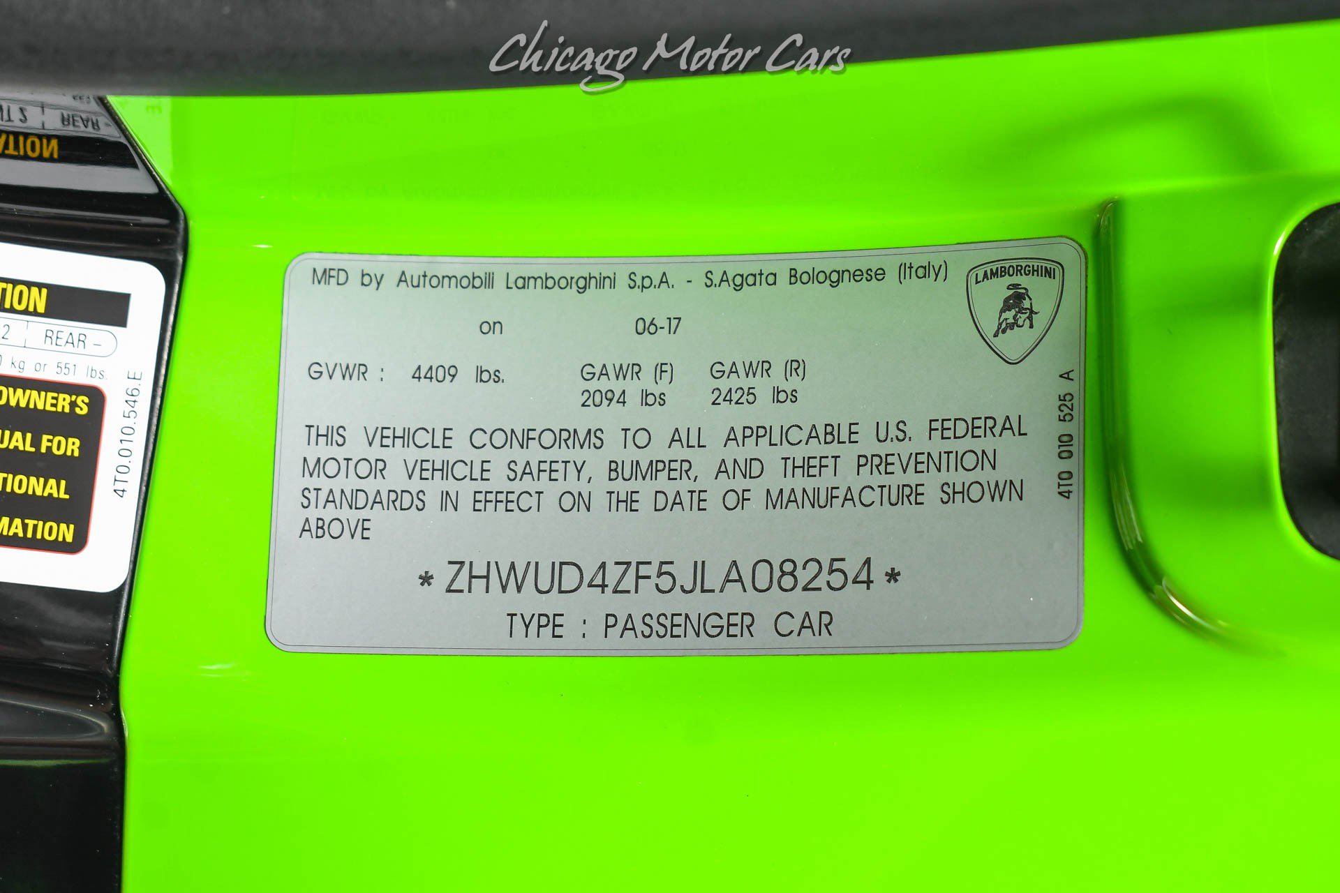 Used 2018 Lamborghini Huracan Performante AWD/4WD image 54