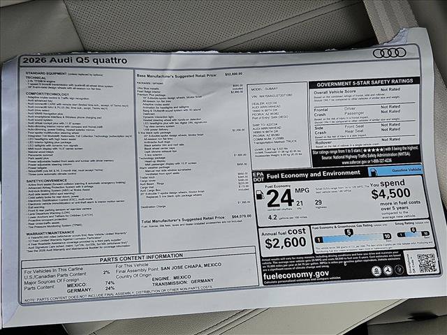 New 2026 Audi Q5 Premium Plus AWD/4WD image 18