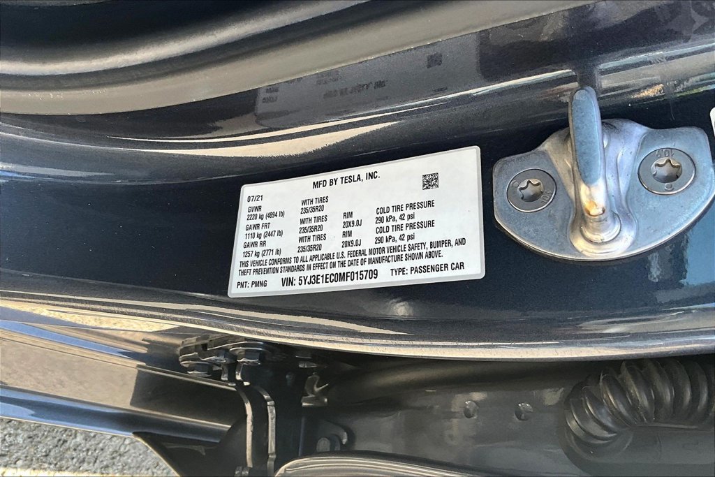 Used 2021 Tesla Model 3 Performance AWD/4WD image 16